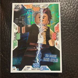 LEGO Star Wars Han Solo Trading Card